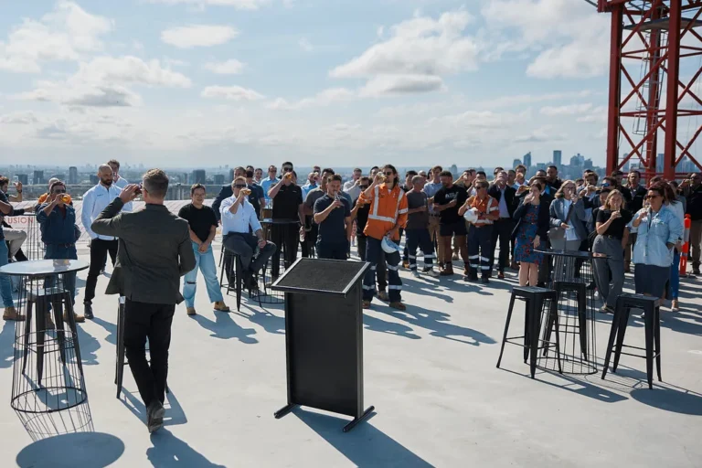 Rooftop Event Sydney Construction Site