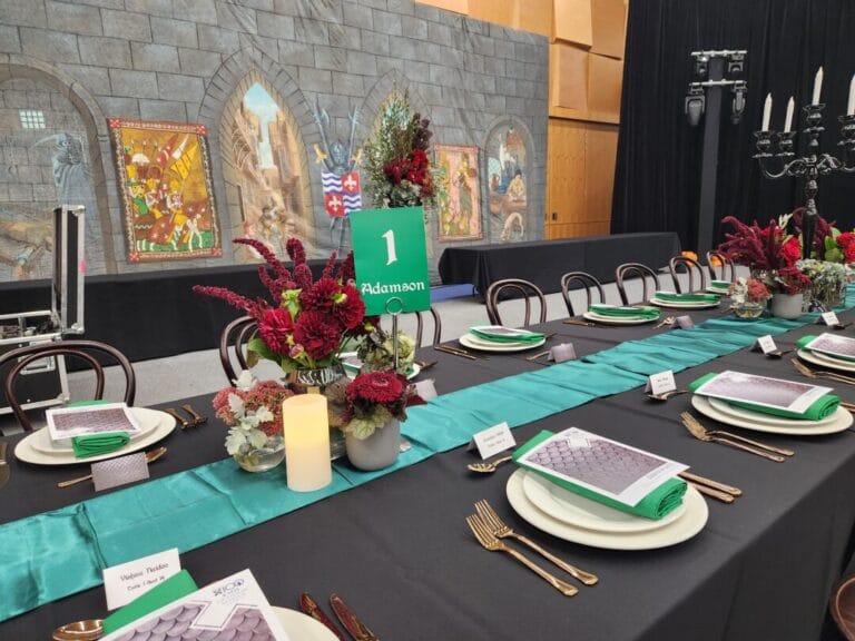 Table Decoration for Sydney Event