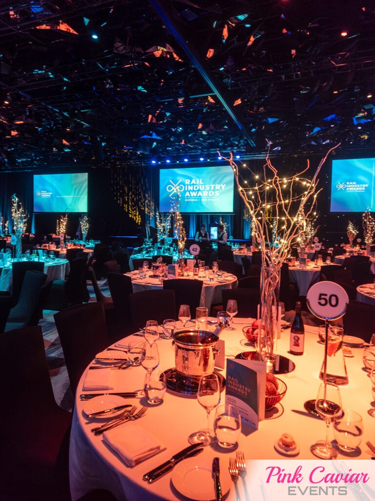 ARA Sydney Event Styling Sydney Silver Willow with Lights