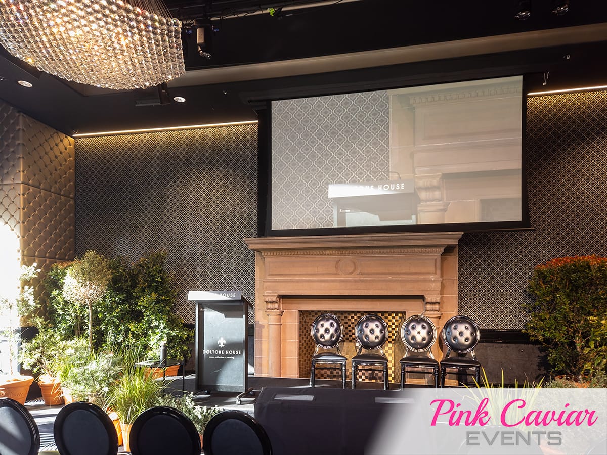 Business Event Speaker Stage