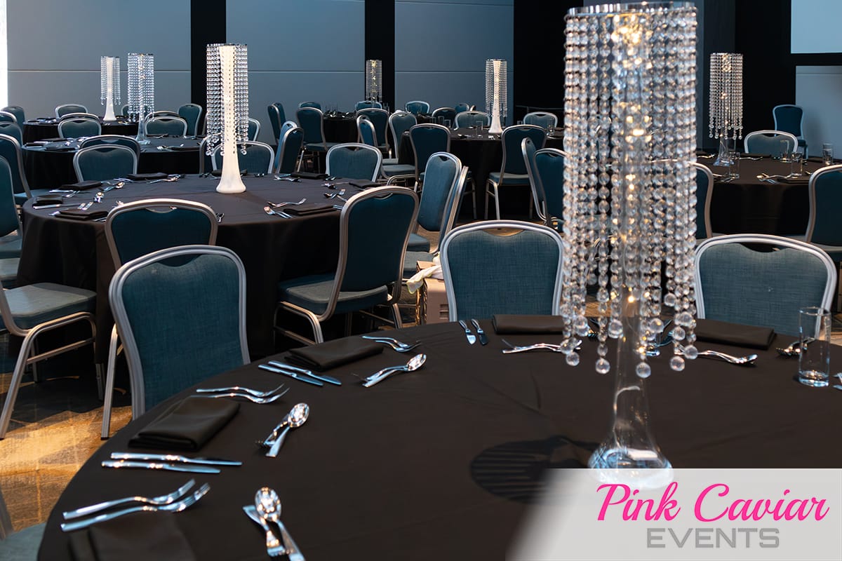 Silver Hanging Crystal Chandeliers Styling
