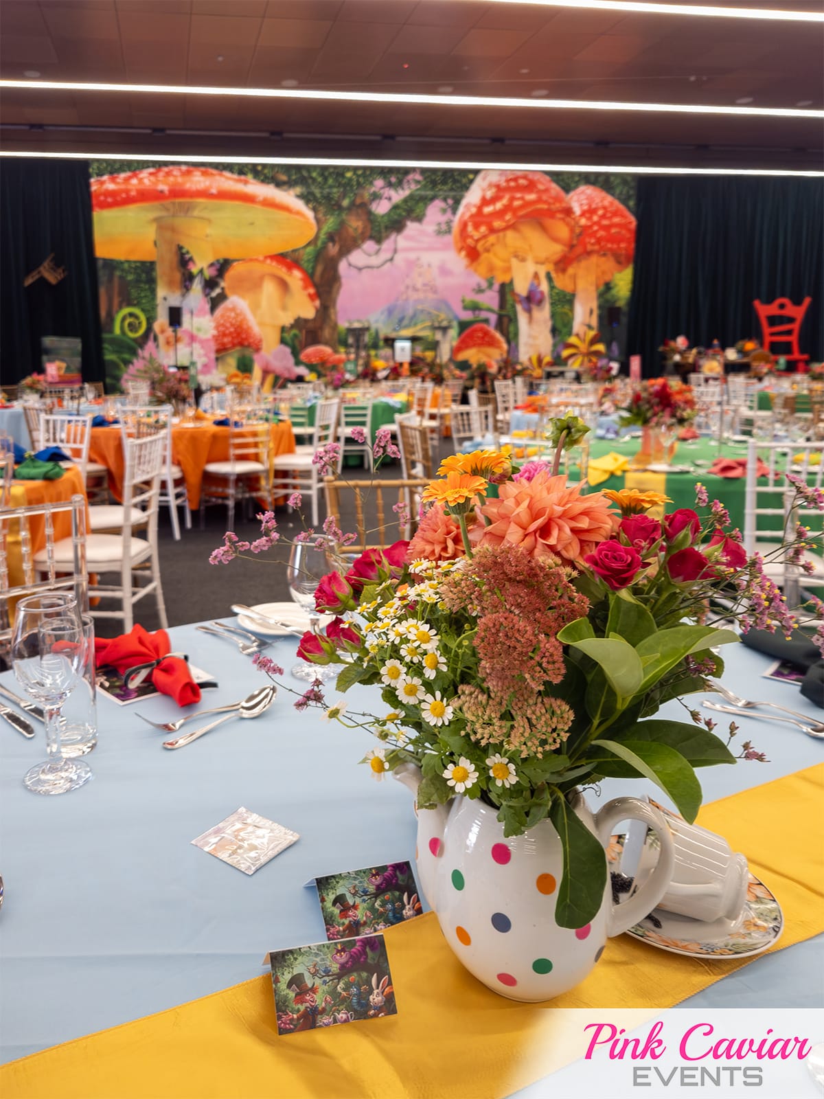 Themed Dinner Event Alice Wonderland