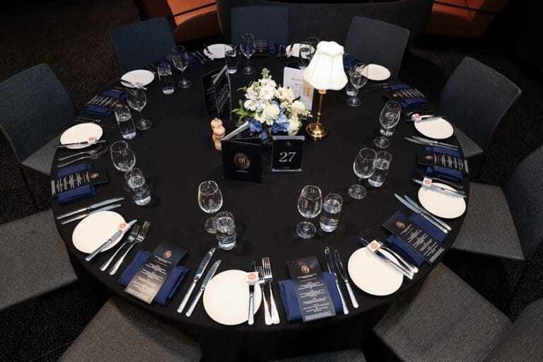 Sydney Roosters Jack Gibson Medal Dinner Styling
