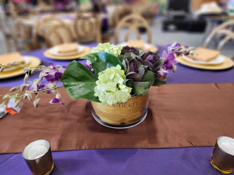 Golden Ticket Centrepiece