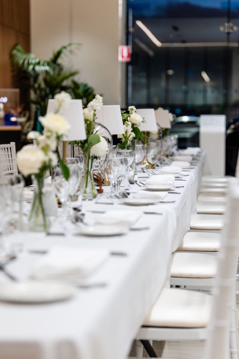 Land Rover Dinner Set Up Styling