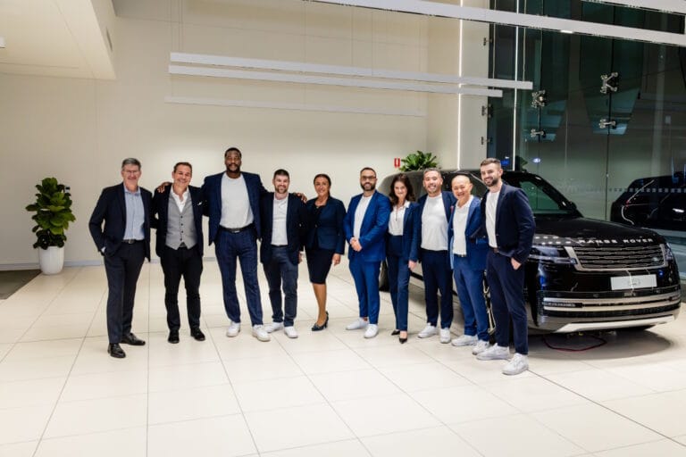 Land Rover Parramatta Team Shot