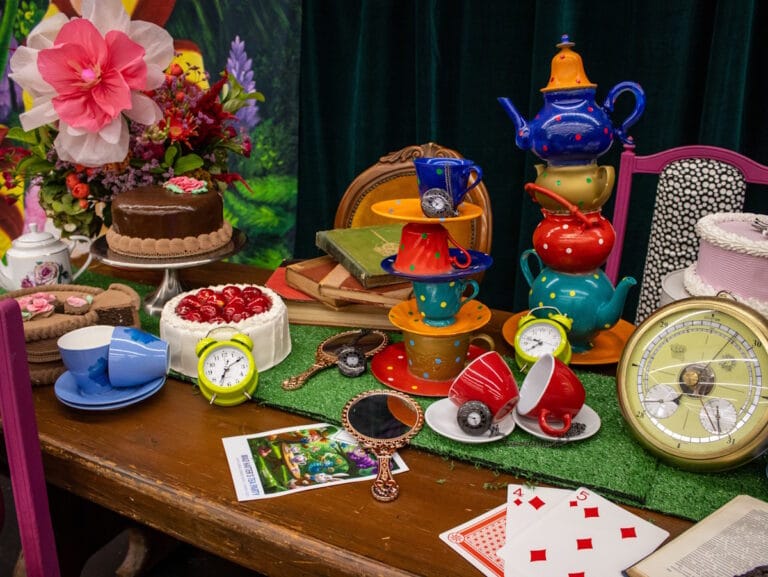 Mad Hatter Tea Party Theming Closer