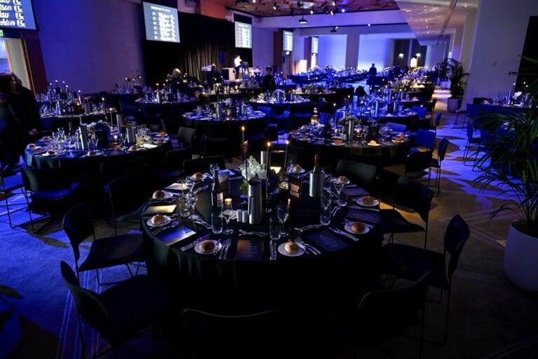 Sydney Roosters Awards Night Room Shot