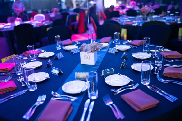 Table Number Close Up Setting